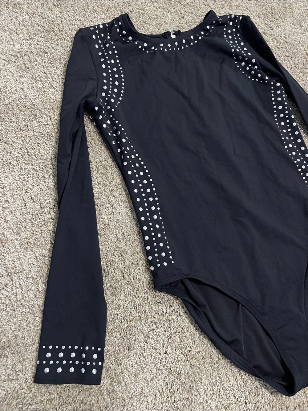 MICHAEL Michael Kors Black Rhinestone-Embellished swimsuit